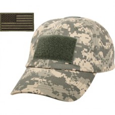 Baseball Cap with Flag Patch