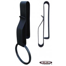 Low Profile Key Ring Holder Black 